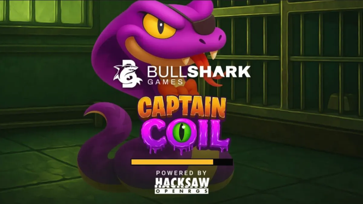 Tampilan visual laboratorium steampunk Captain Coil dengan simbol cluster yang dinamis.